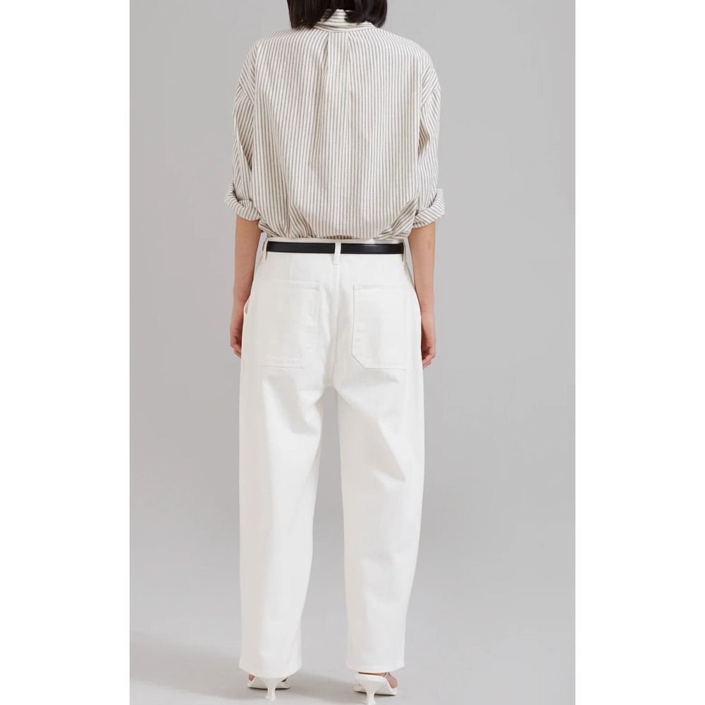 The Frankie Shop - DREW DENIM PANTS / White / NWOT - Picture 2 of 8